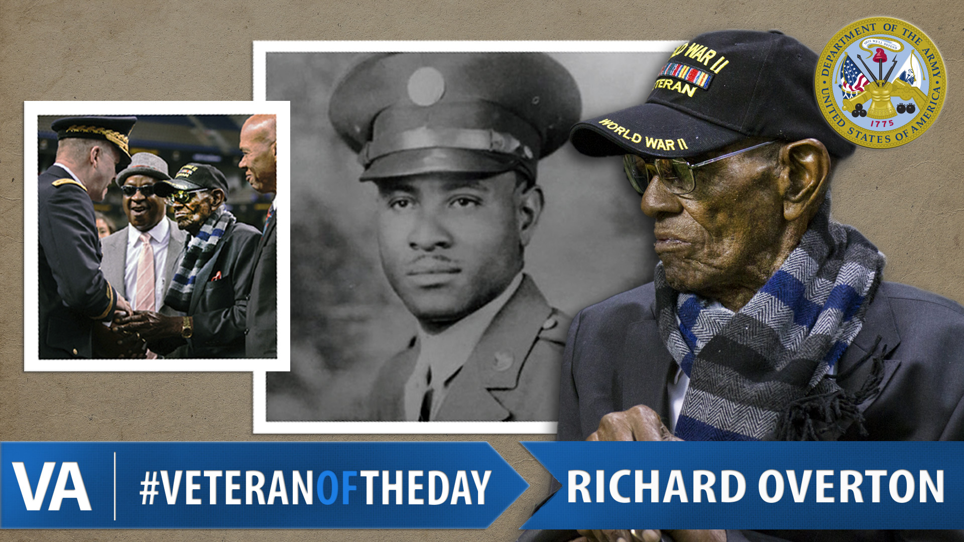 Richard Overton - Veteran of the Day