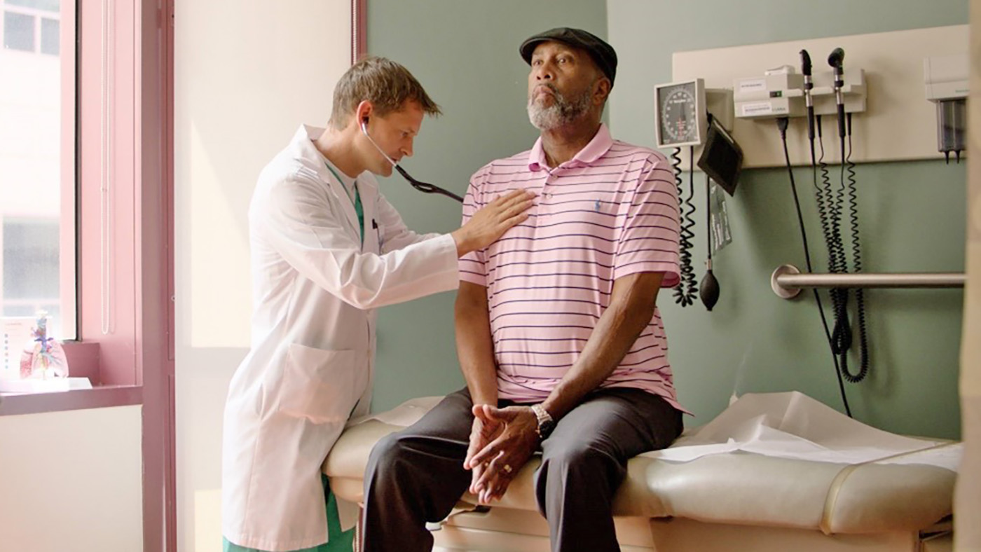 Lung cancer Veteran and doctor