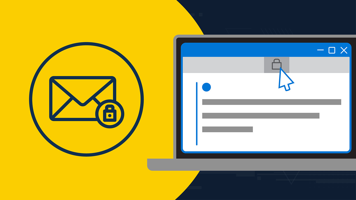 Opening protected emails from the Department of Veterans Affairs